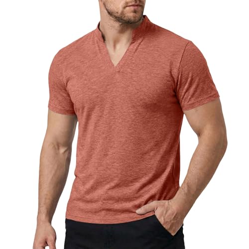 T-shirt athlétique respirant WINWUQB haut de sport doux pour entraînement homme