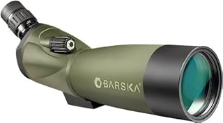 Barska AD11284 Blackhawk 20-60x60 Waterproof Spotting Scope with Tripod & Cases for Birding, Target Shooting, Sports, etc , Green