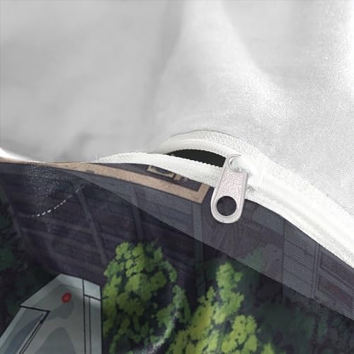Housse de couette armée de l'air en microfibre zippée et résistante - 5