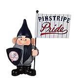Rico Industries, Inc. Yankees 10' Garden Gnome Flag Holder Outdoor Statue Decoration Baseball