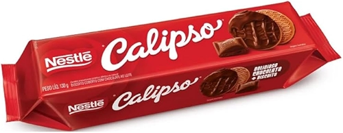 Calipso Biscoito Coberto Chocolate 130G