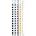 Produktbild LEONARDO HOME Glastrinkhalme BRERA 4er-Set 20 cm + 1 Reinigungsbürste, 026675