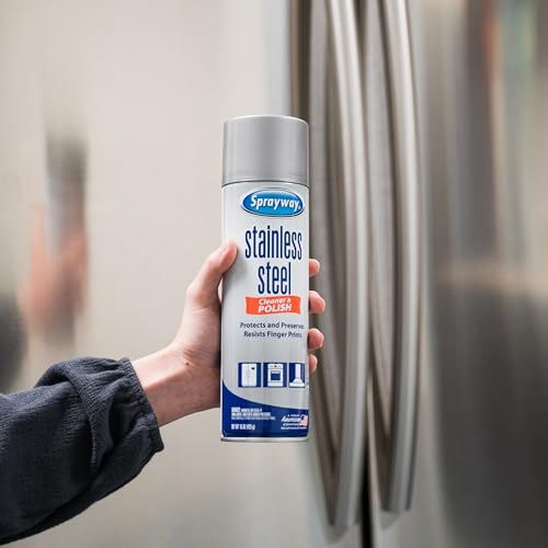 image for Sprayway Water-Based Stainless Steel Cleaner, 15 Fl Oz (Pack of 1), 15