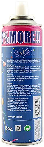 image for BRT Toys 48 Pack Wholesale Lot: Silly Party Crazy String Streamer Spra