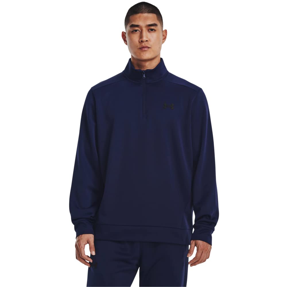 Under Armour Men's Blue Fleece Quarter Zip Xxl