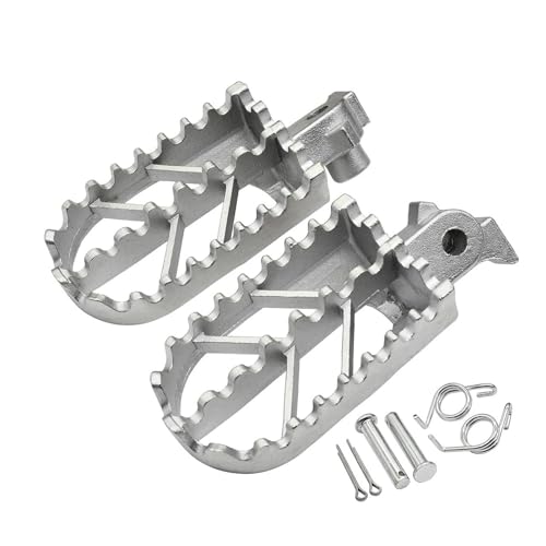 Repose-pieds motocross inox durable pour CRF70F XR80R