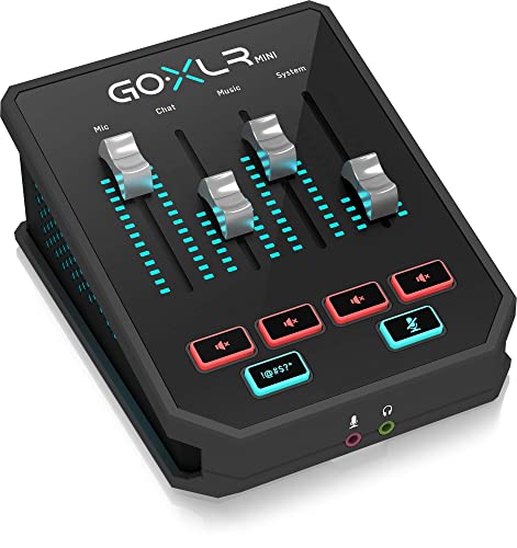 Mischpult TC Helicon GoXLR Mini für Online-Broadcast