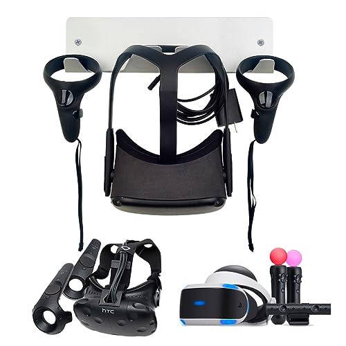 HOMSFOU Soporte para Casco VR Auriculares Montar Titular De Gafas VR Soporte De Pantalla De Casco VR