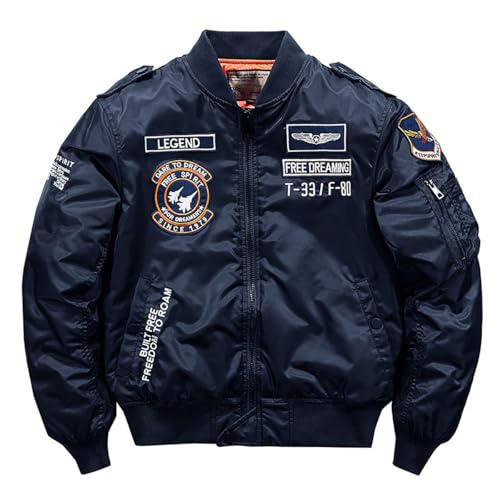 Jacket d'hiver en coton chaude à col montant militaire
