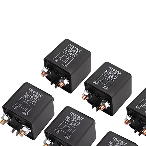 Relé de arranque 12V 200A soluciona fallos de encendido en motores pesados