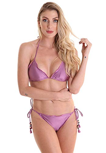 Calcinha Biquíni Avulso Ripple Orquídea - Lilas - GG