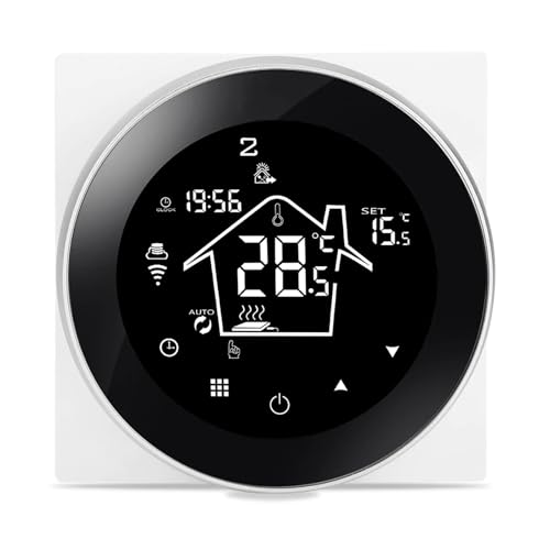 KETOTEK Electric Underfloor Heating Thermostat with WiFi & Sensor