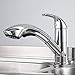 WOOHSE Robinet de Cuisine Douchette Extractible, Mitigeur Cuisine avec 2 Modes de Pulvérisation, Robinet d'Évier Pivotant pour Eau Chaude et Froide, Chrome