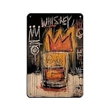Whisky-Poster, Blechschild, Vintage, Metall, Pub, Club, 