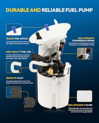 Image of PHILTOP Electric Fuel Pump Assembly FG1634 SP5150M Fit for Audi