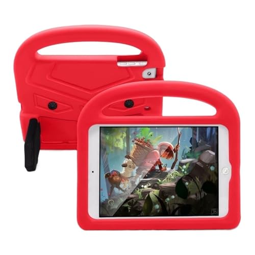 Housse iPad Pro 11 2024 portable rouge : la protection idéale en voyage et en famille