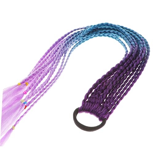 PAMINGONO de caballo sucia pelucas trenzadas extensiones de cabello de mujer curly hair extensiones de cabello para niñas de caballo larga trenzada Alambre de alta temperatura