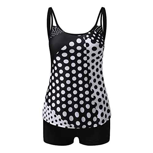 Tankini bandeau imprimé deux pièces : la solution coupe ample pour un confort total - 4