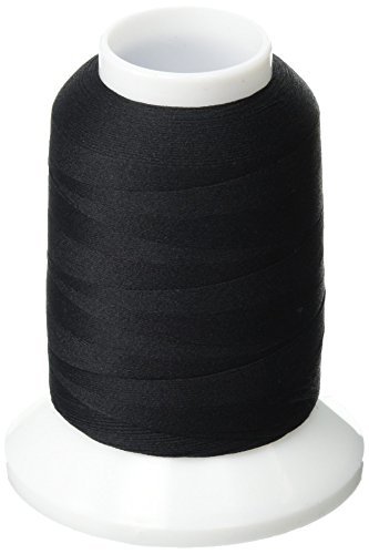 Corporation 1000 m Woolly Nylon Thread Solids, Black by YLI Corporation