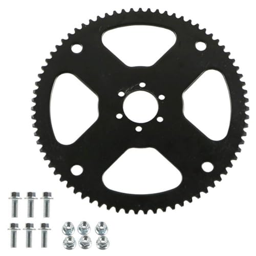 Sprocket arrière de haute précision 75 dents pour dirt coureur