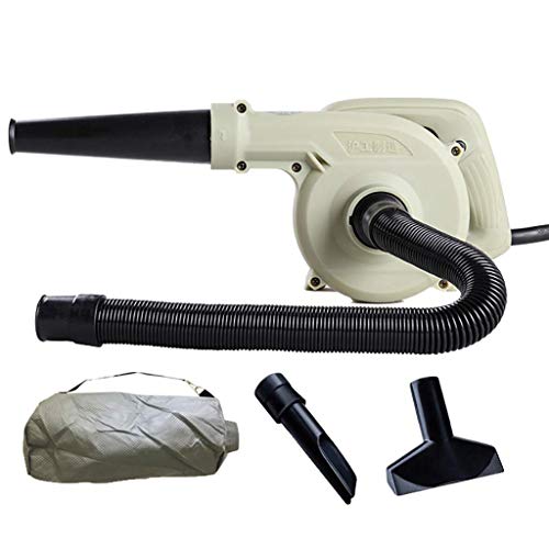 Compact-Gebläse Laubsauger, Gebläse Patio, Blatt, elektrische Hand Blatt, Haartrockner, 6-Gang Speed ​​Control, Zweiteilige Schlauch und