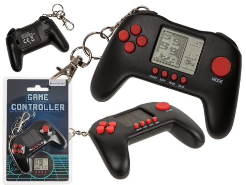 Mini-Spielkonsole mit Schl&uuml;sselanh&auml;nger, Controller, ca. 7,7 x 5,3 cm (inkl. Batterien) aus Blisterkarte