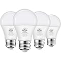 YAOHENG A19 LED Light Bulb 75 Watt Equivalent, 11 Watt Light Bulbs, 2700K Warm White, 1100 Lumens, Non-Dimmable, E26 Base Lightbulbs, Standard LED Bulbs for Home, ETL Listed(4-Pack)