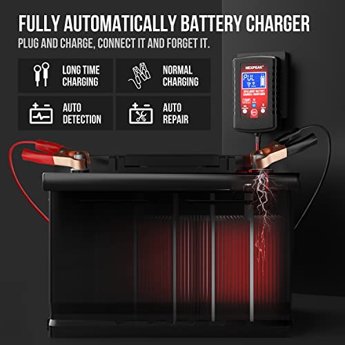 Nexpeak 2-Pack Smart Fully Automatic 6V 12V Battery Charger Maintainer For Car thumb #3