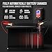 2-Pack Smart Fully Automatic 6V 12V Battery Charger Maintainer for Car, Marine, Motorcycle, Lawn Mower