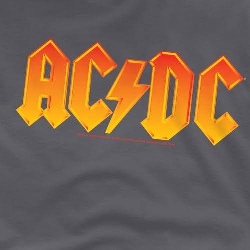 T-Shirt AC/DC Mixte Logo Anti-Déformation en Coton Durable - 5