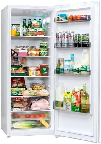 Teknix LBL240H 143cm Tall Freestanding Larder Fridge - 240 Litre ...