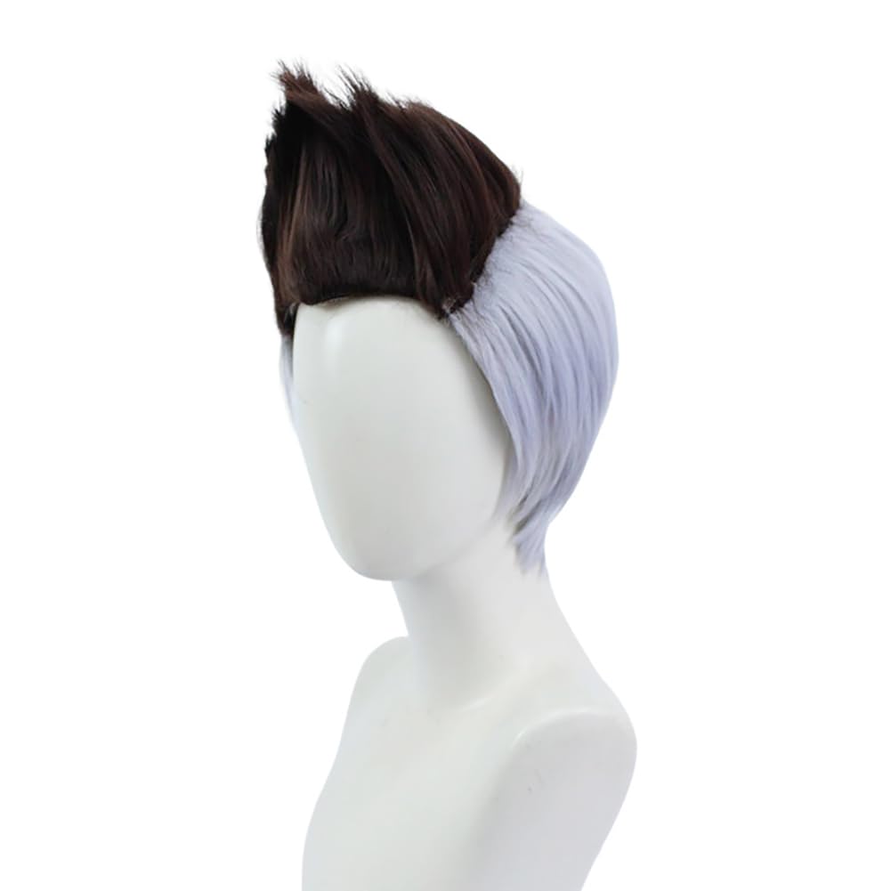 David Martinez Cosplay Wig Role Playing Brown and Black Men's Costume Hair Wigs