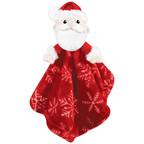 Image of Hudson Baby Unisex Baby Animal Face Security Blanket, Elf, One Size