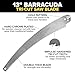 Jameson PS-3FPS1 Tri-Cut Pole Saw Head Kit, 13-Inch Barracuda Blade, Converts Extension Poles for Precise Tree Trimming and Pruning