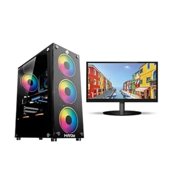 PC GAMER AMD RYZEN 5 4600G - 16GB DDR4 - NVME 256GB - RADEON VEGA 7 - MONITOR 19''