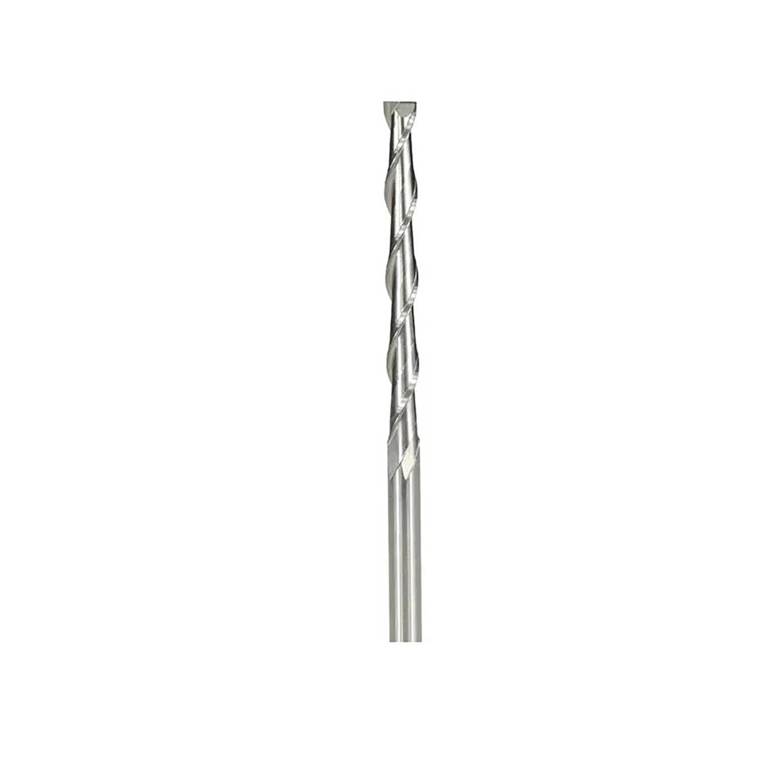 V Nut Spirale verjüngt Fräser, 6mm Schaft 2 Nuten Hartmetall-Schaftfräser for Holz Kunststoff Aluminium CNC Größe 6x(12-72) x(45-100) mm(6x42x70)