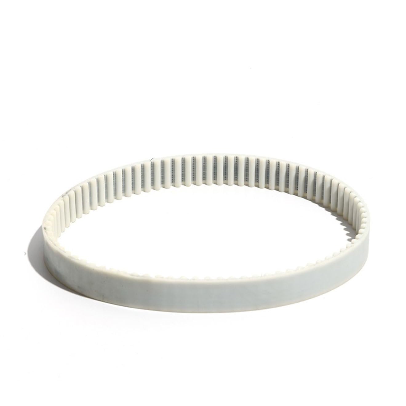 Correa de distribución HTD5M de poliuretano blanco en bucle cerrado de 15 a 30 mm