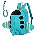 Produktbild Bom Bom Kinderrucksack Flugzeug 3D mit Anti-verlorene Leine für 1-3 Jährige Jungen und Mädchen im Kindergarten (Grun)