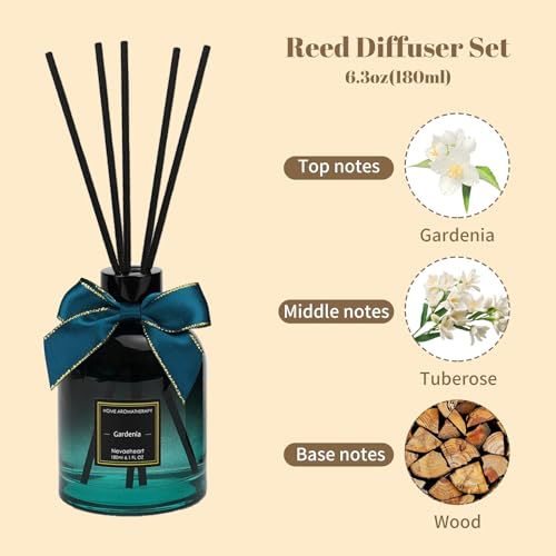 Set Difusor de Varillas Gardenia 180ml miniatura 4