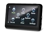 Sylvania 8 GB 3.6-Inch Touch Screen Video MP3/MP4 Player/Media Center with Expandable Memory Slot and Built-In Speaker