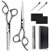 Produktbild Haarschnitt Scherenset, Friseurschere Kompakt Haarschere für Männer Damen Kinder/Haarschneideschere Ausdünnende Schere Kamm Putztuch Haarnadel / Praktisch Friseur Scheren Set Haushaltsschere