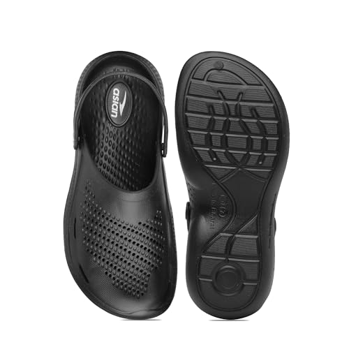 Image of ASIAN Men's AGC-11 Trendy Stylish Fashionable Clogs | Sandals with Lightweight Regular wear Casual Clogs with Ultra Soft & Flexibility Technology Clogs for Men's & Boy's