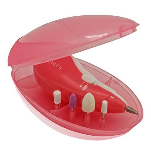 Buy HUENEL Manicure Pedicure Kit, Battery Operated 5 in 1 Nail Set