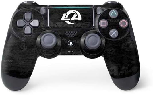 Vista 28 de Skinit Decal Gaming Skin Compatible with PS4 Pro/Slim Controller - Officially Licensed NFL Los Angeles Rams Design