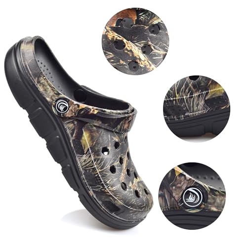 Image of PIMIO Garden Clogs for Women and Men,Slip On Work Shoes with Arch Support,Womens Mens Quick-Dry Water Shoes Casual Sandals,Comfortable Slippers