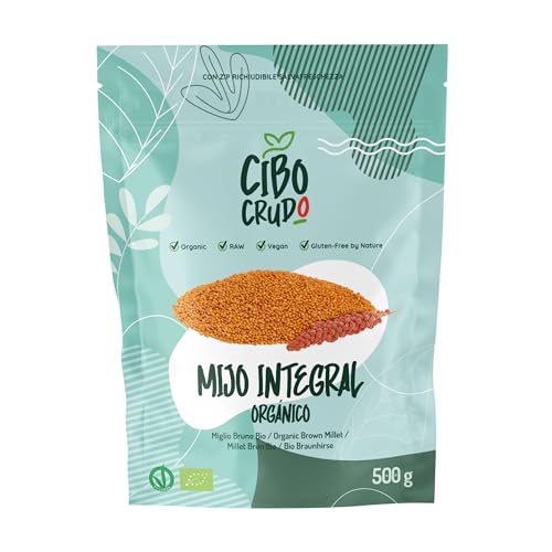 Mijo Ecologico - 500g. Mijo en Grano Integrale y Crudo.