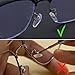 5 Pairs Silicone Air Chamber Eyeglass Nose Pads Kit, Glasses Nose Pad Replacement Kit with Soft Air Chamber Nosepads 3 in 1 Eyeglass Screwdriver Tweezers Small Screws and Sunglasses Cleaning Cloth