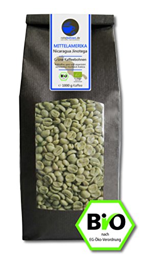 Café vert biologique - Highland Nicaragua Jinotega (grains de café vert brut 1000g) - Certifié GMP – vue 2