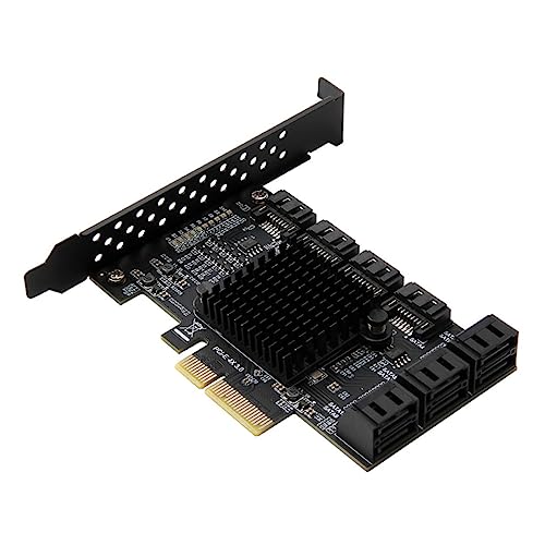 Tarjeta de expansión PCIe con adaptador de disco duro estable para actualización de PC y NAS