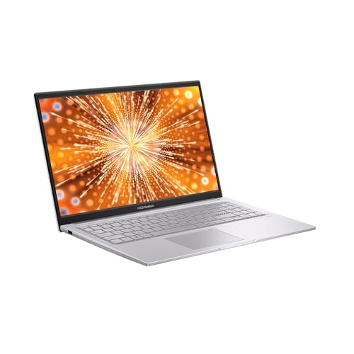 Image of ASUS Lightweight 15.6 inch FHD IPS Laptop, Intel i5 Processor Up to 4.6GHz, 8GB DDR4 Ram, 512GB SSD, HDMI, Windows 11 OS, Pastel Silver, Renewed